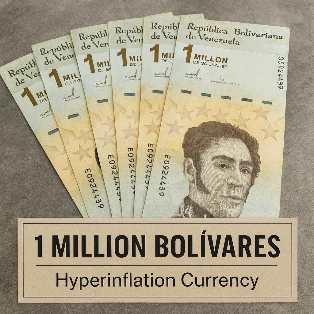 10 Uncirculated Venezuelan 500 Digitales Bolivar Soberano Banknotes (2023-2024) – UNC Condition