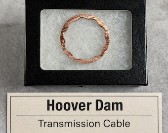 Hoover Dam Power Cable Fragment — 1930s Hydroelectric Artifact