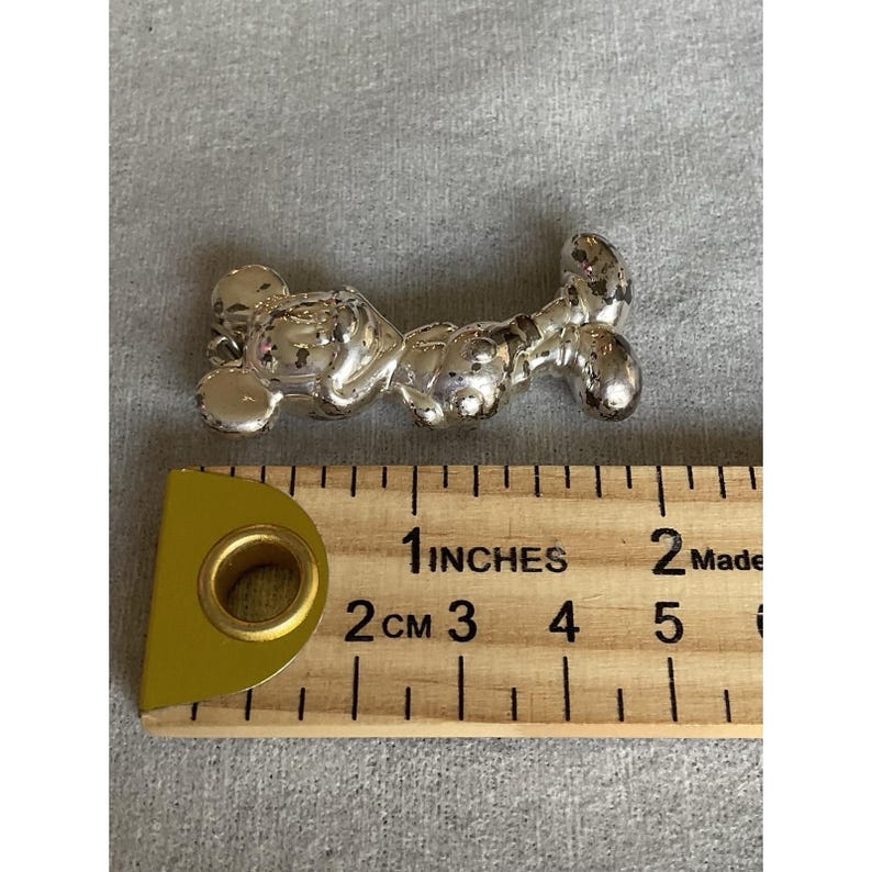 Colgante vintage DLC WDW Disney de plata de ley con diseño de Mickey Mouse imagen 4