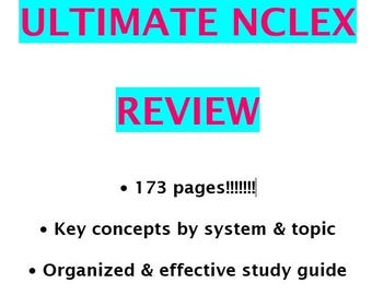 Ultimate NCLEX Study Guide