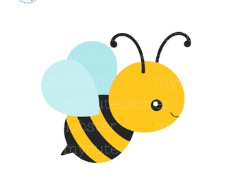 bee clipart etsy