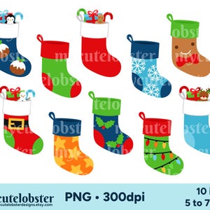 Clipart ze skarpetami świątecznymi, Clipart ze słodkimi świątecznymi skarpetami, Clipart ze skarpetami PNG, Clipart ze świątecznymi skarpetami, Wigilia, Do użytku osobistego, Do użytku komercyjnego