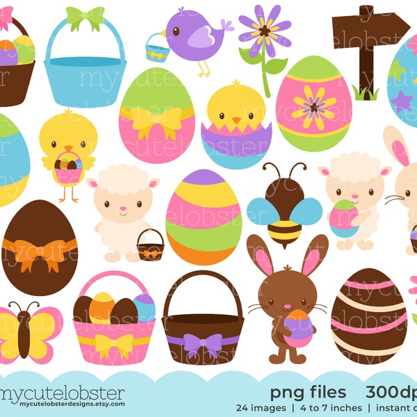 Easter Egg Basket Etsy