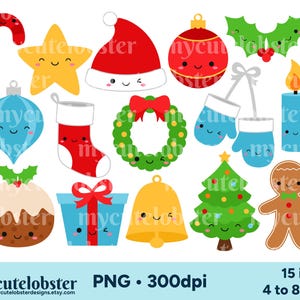Süße Weihnachtscliparts, Süße Festliche Cliparts, Fröhliche Weihnachten Cliparts, Süße Weihnachten PNG, Weihnachtscliparts, Persönlicher Gebrauch, Kommerzieller Gebrauch