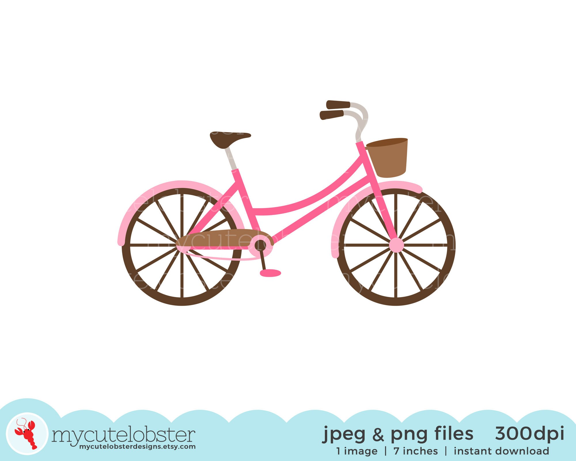 Bike Single Clipart Clip Art of Bicycle 