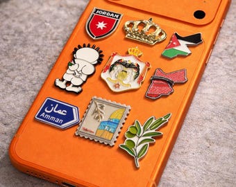 Jordan & Palestine Phone Stickers Waterproof Vinyl Decals(NEW STICKERS ADDED)!