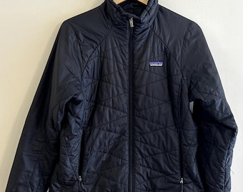 Chaqueta acolchada Patagonia Micro Puff negra para mujer, talla M