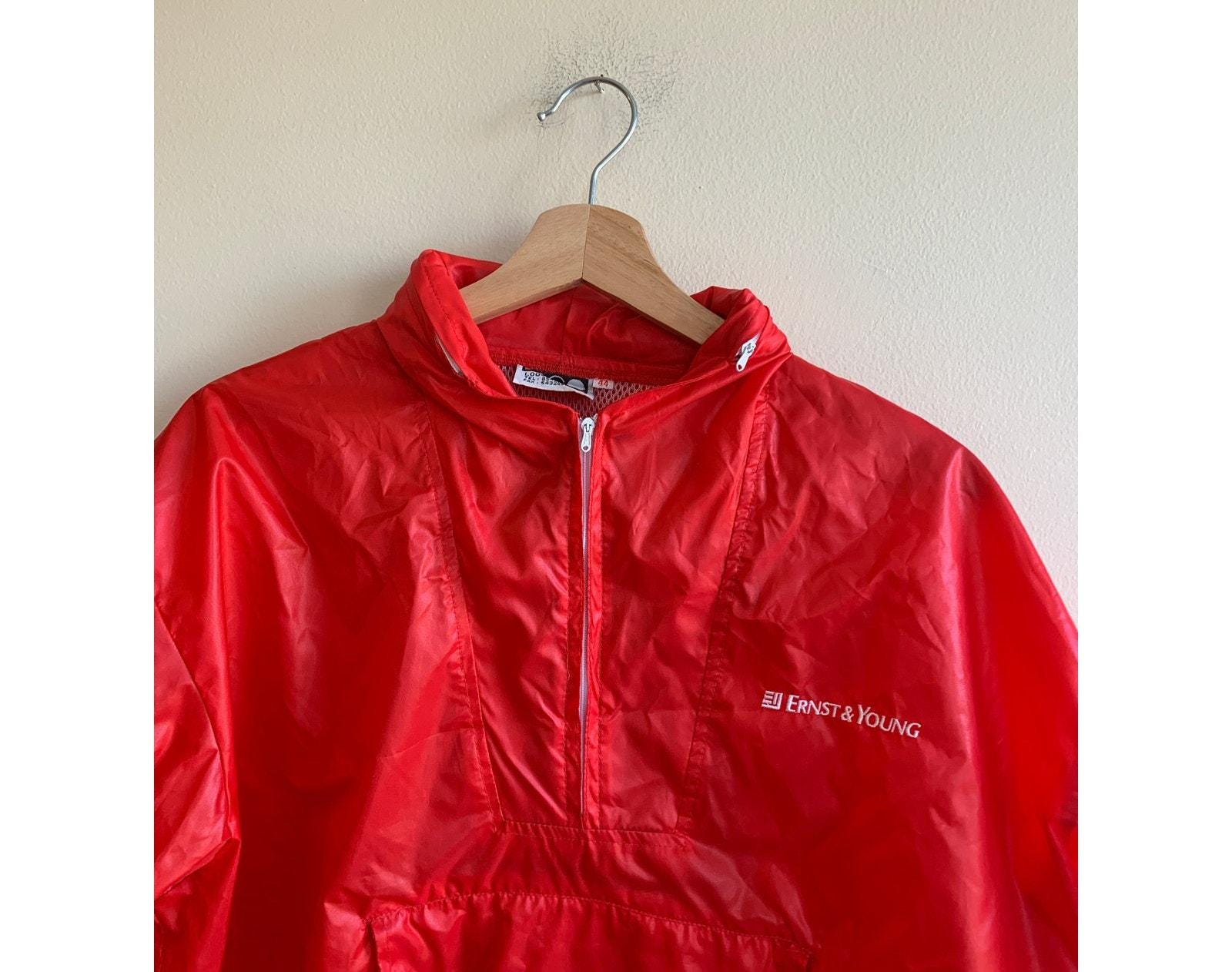 ヴィンテージ 80年代 アーンスト・アンド・ヤング EY 会計事務所 Big4 レイン/ウィンドブレーカー メンズ Lサイズ - Etsy 日本