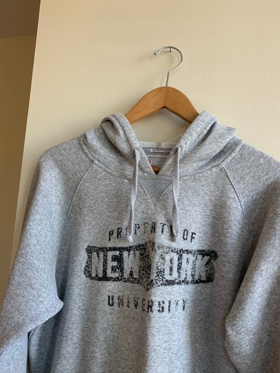 Vintage y2k Faded New York University NYU Pullover