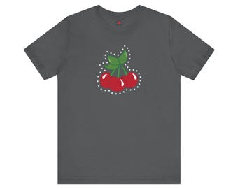 Cherries Cherry Unisex Jersey Short Sleeve Tee