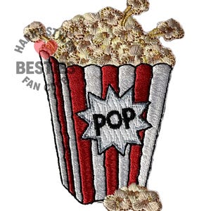 Pop Popcorn Bucket Patch-applikation