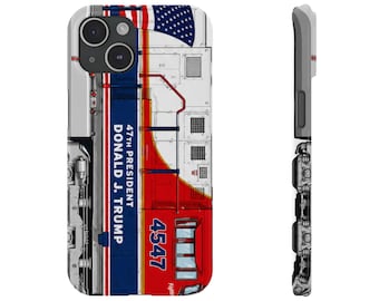 Union-Pacific Inspired Engine 4547 Donald J. Trump Phone Case - America 250