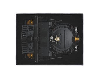Union Pacific-inspired "Big Boy" Engine 4014 Floor Mat, Entryway Rug