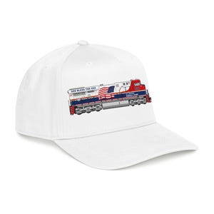 Union Pacific-Inspired Engine 4547 Cap - "Donald J. Trump" - America 250 画像 11