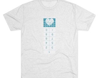 Heart-Punch Seat Check T-Shirt - Railfan, rail enthusiast great gift!