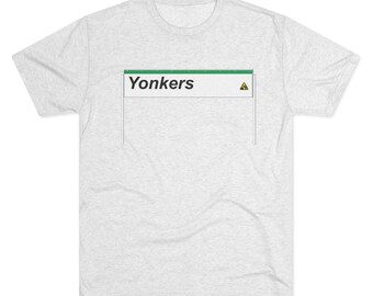 Yonkers Station T-shirt - Inspired by Metro-North Commuter Railroad
