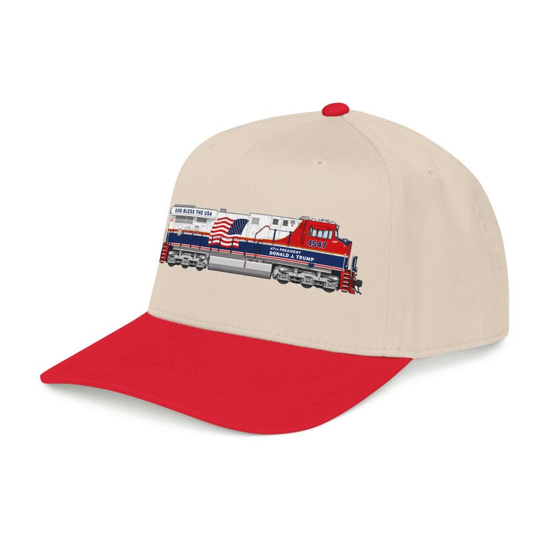 Union Pacific-Inspired Engine 4547 Cap - "Donald J. Trump" - America 250 画像 16