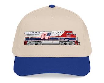 Union Pacific-Inspired Engine 4547 Cap - "Donald J. Trump" - America 250