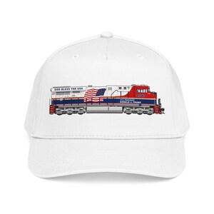 Union Pacific-Inspired Engine 4547 Cap - "Donald J. Trump" - America 250 画像 9