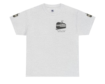 EMD AEM-7 INSTRUCTOR T-Shirt  - Inspired by Amtrak and New Jersey Transit