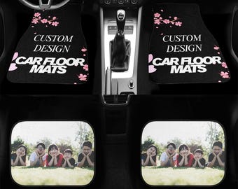 Custom car mats, Car seat cover, Custom gift, Custom photo, car decor, car accessory, custom