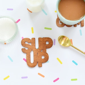 Sup Up Yorkshire Coaster - Single