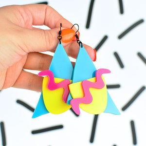 80s Memphis Statement Earrings