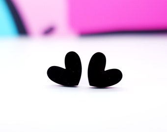 Heart Stud Earrings