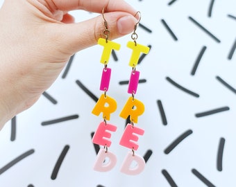 Tired Statement Earrings