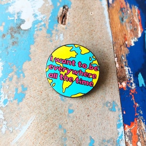 Travel Lovers Enamel Pin