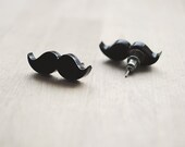 Movember Moustache Earrings