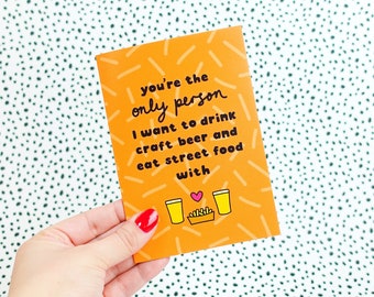 Craft Beer Birthday Card