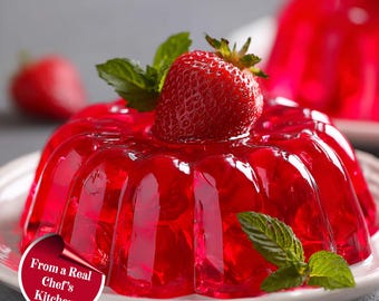 Ricetta della gelatina per la perdita di peso - Spuntino sano e ipocalorico - Facile e delizioso (PDF)
