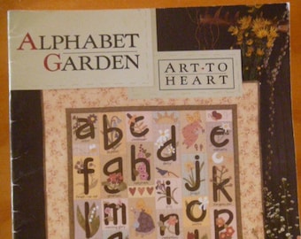 Alphabet Garden by Nancy Halvorsen Sewing Pattern Book  ~ FREE SHIPPING