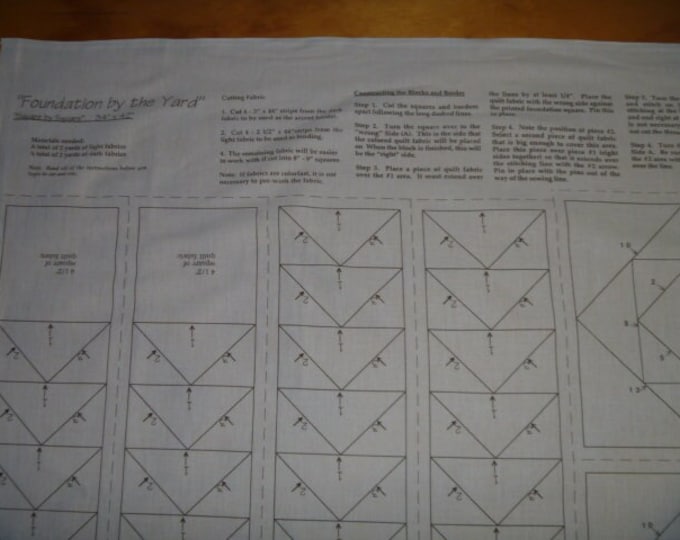 Foundation by the Yard by Sharon Hultgren for Benartex FREE - Etsy