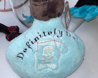 Definitely Not Poison Bottle Plush