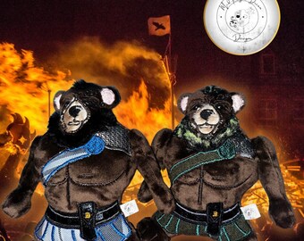 Peluche de oso berserker