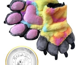 Rainbow Furry Paws