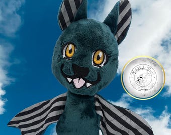 Striped Small Bat Plush