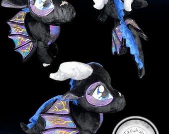 Lightning Standing Dragon Plush