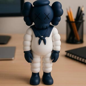 Figurka Modern Art – inspirowana edycją Navy & White