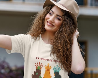 Empowerment Shirt - Motivational T-Shirt - Gift for Her - Female Empowerment - Es Tiempo de Reinas