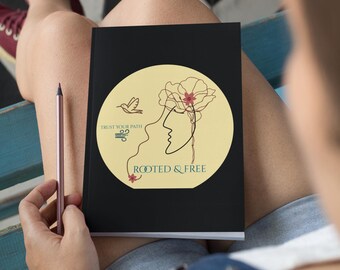 Motivational Journal – Writing Notebook – Self Reflection Journal – Lined Notebook – Trust Your Path