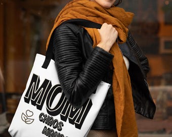 Mom Tote Bag – Funny Mom Gift – Chaos Manager Bag – Busy Mom Life Tote – Mother’s Day Gift for Mom – Cute Everyday Carryall