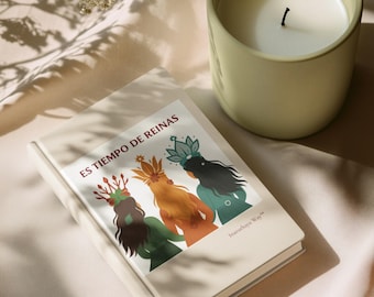 Motivational Journal – Hardcover Journal – Female Empowerment – Empowering Gift – Tiempo de Reinas