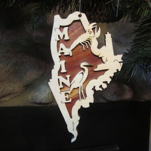 Maine Ornament