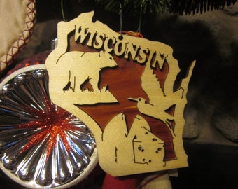 Wisconsin Ornament