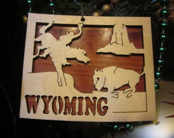 Wyoming Ornament