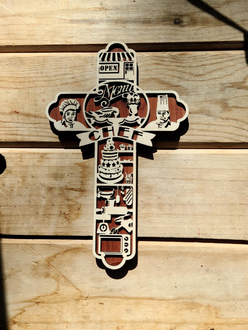 Chef Cross Cross - Chef - Etsy