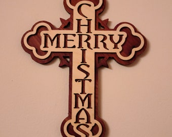 Cross - Merry Christmas